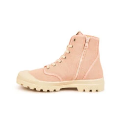 Pataugas Soldes -Pataugas Soldes BOOTS FEMME OG MID ZIP ROSE PALE 628347 300 3