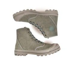 Pataugas AUTHENTIQUE M/TDLV H2I VERT DE GRIS -Pataugas Soldes BOOTS HOMME OG M TDLV H2I VERT DE GRIS 628339 557 6